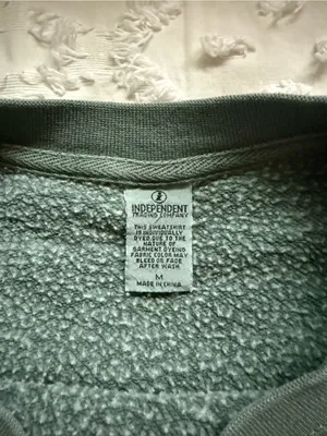 Unwell Crewneck Sweatshirt in Sage Green thumbnail 5