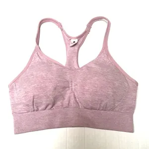 ‎Yogalicious lavender strappy racer back bra M thumbnail 1