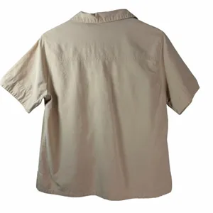 Vintage White Stag Embroidered Tropical Fish Beach Camp Shirt 100% Cotton Size S thumbnail 2