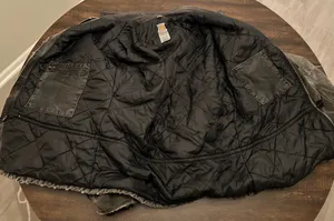 VTG Carhartt C26 Faded Duck Arctic Quilted Distressed Coat-Men’s Large Tall thumbnail 4