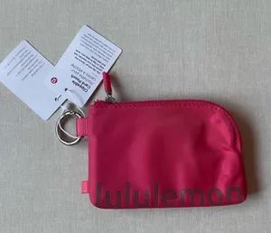 Lululemon Clippable Card Pouch - Glaze Pink thumbnail 1