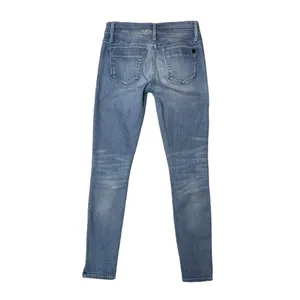 Black Orchid‎ Skinny Distressed Ankle Zip Jeans Womens Blue Size 24 thumbnail 2