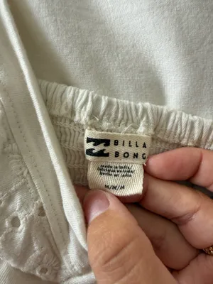 Billabong Last Kiss Eyelet Cotton Crop Top thumbnail 4