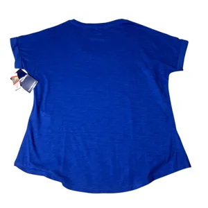 NEW Florida Gators V-Neck T-Shirt Women S‎ Blue Oversized Fanatics College Tee thumbnail 3