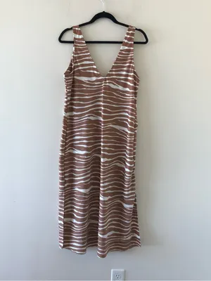 A New Day Zebra-Print Midi Slip Dress thumbnail 6