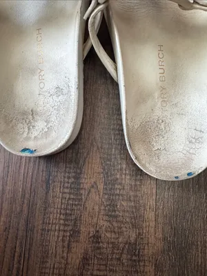 Tory Burch white  Logo Thong Sandals thumbnail 13