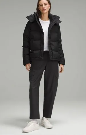 New Lululemon Women’s Puffer 600-Down Goose Down Fill Jacket Black Size 10 thumbnail 11