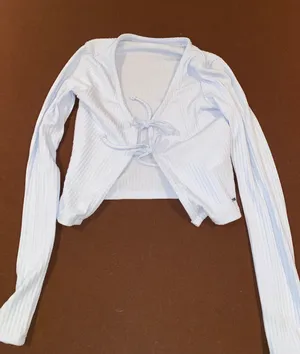 Hollister Light Blue Sweater thumbnail 1