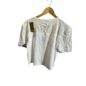 Threads 4 Thought Clemson Tigers Womens Cropped T-Shirt‎ S Gray/White Athletic Mesh thumbnail 4