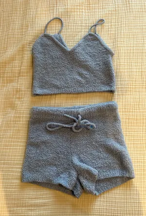 Garage Nue Plush Tank & Shorts Set thumbnail 1