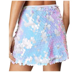 NWT Nasty‎ Gal Iridescent Disc Sequin Mini Skirt US Size 0 thumbnail 2