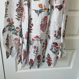 RAGA White Maxi Dress with Multicolor Floral Print thumbnail 9