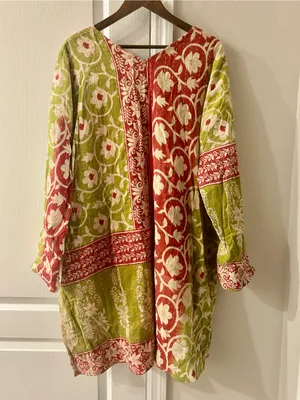 She’s 1 Oak Kantha Reversible Tunic Green Size undefined thumbnail 2