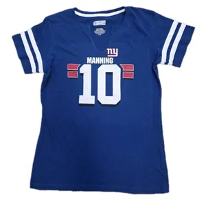 NFL Womens Team NY Giants Player Eli Manning #10 Jersey Shirt Size Large Blue thumbnail 4