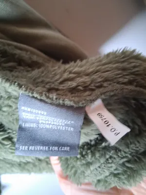 NWT New Balance Women's Olive Green Pile Fur Plush Full-Zip Fleece Jacket size L thumbnail 11