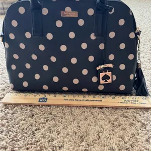 Kate Spade Handle‎ Bag, Black White Polka Dot thumbnail 12