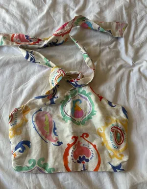 Floral ZARA Top thumbnail 1