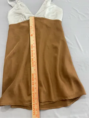 Abercrombie satin mini dress‎ Size Medium thumbnail 6