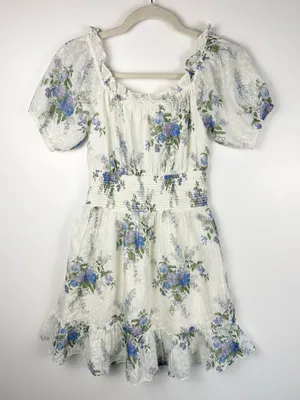 LoveShackFancy Lai Mini Dress thumbnail 2