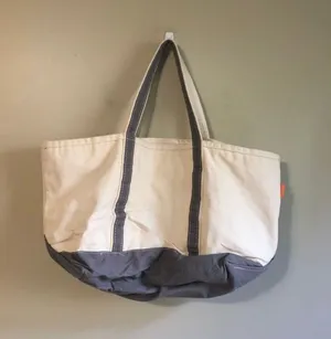 Large Beige Tote Tan thumbnail 2