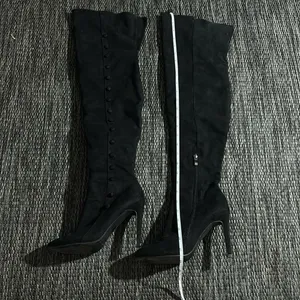 Hot Kiss Knee High Suede Boots Size 8 thumbnail 6