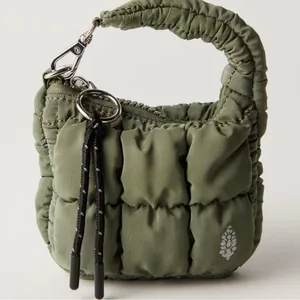Free People Quilted Micro Pouch #1002 thumbnail 1