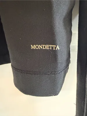 Mondetta Women’s Black Long Sleeve Active Top Thumbholes Medium thumbnail 3
