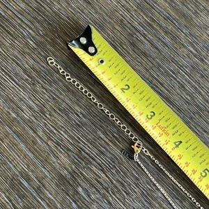 Farrah B. Aries Constellation Pendant crystal on goldtone chain necklace thumbnail 9