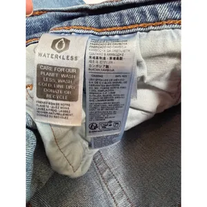 Levi's 501 Skinny Jeans Womens 30 Blue Excellent High Rise Button Fly Denim thumbnail 7