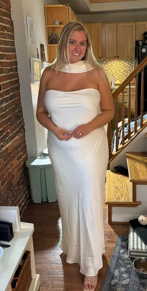 Abercrombie Strapless Scarf Maxi Dress thumbnail 3