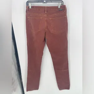 WORN Jeans Brick‎ Red Denim Womens Size 6 / 28 Colored Wash Casual thumbnail 4