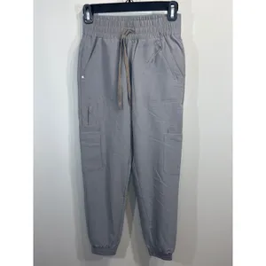 FIGS‎ Charlotte Slim Fit Scrub Pants Cargo Pockets Jogger Gray XXS NWT thumbnail 3