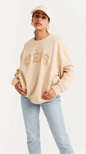 Beis • Tan Beige Crewneck Sweatshirt thumbnail 1