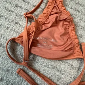 Somerfield swim Triangle Bikini Top NWOT Orange thumbnail 2