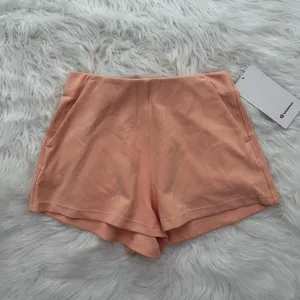 Lululemon Ribbed Softstreme High-Rise Short 2" Peach Bellini Size 4 thumbnail 2