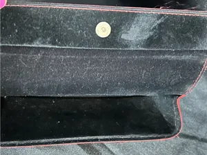 GUESS Red & Black Pebbled Eyewear Sunglasses Pouch Case thumbnail 10