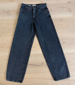 Levi’s Jeans Baggy Dad Size 24 Black thumbnail 1