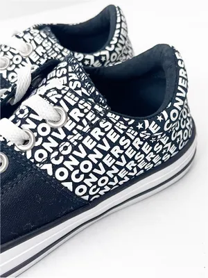 CONVERSE CHUCK TAYLOR ALL STAR Madison Wordmark 2.0 Black White Sneakers Size 8 thumbnail 8