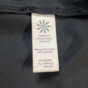 Athleta Halter Dress Womens 8 Black Athletic Go Anywhere Sundress Smocked Padded thumbnail 13