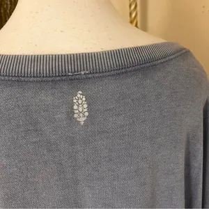 FREE PEOPLE‎ MOVEMENT Isley Tunic Oversized In blue Size Small thumbnail 6