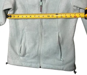 Columbia Jacket Womens Medium Light Blue XL6445 Full Zip Fleece Outdoors Hiking thumbnail 7