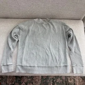 Mododoc Waffle Knit Button Front Pocket Cardigan Cozy Summer Sweater Small thumbnail 2