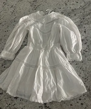 LoveShackFancy x Target white dress sz XS thumbnail 1