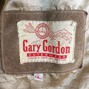 Vintage 70's Gary Gordon Outerwear Tan Suede Leather Jacket Coat Womens XS thumbnail 6