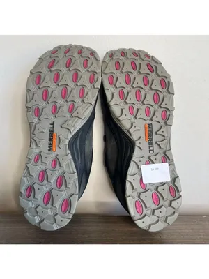 Merrell Verterra Black / Pink Women's Hiking Shoe Size 8.5 #750 thumbnail 7