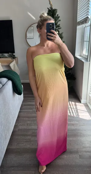 Ombré Maxi Dress thumbnail 2