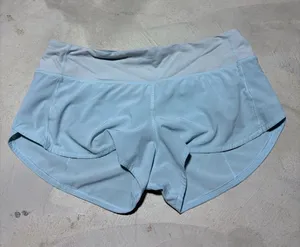 Lululemon Light Blue Women's Athletic Shorts 6 thumbnail 1