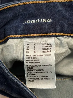American Eagle Outfitters Dark Indigo Women's Jegging Jeans thumbnail 3