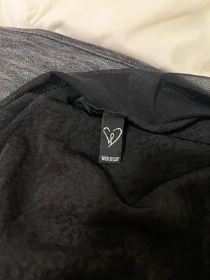 Windsor Sheer mini black dress thumbnail 7
