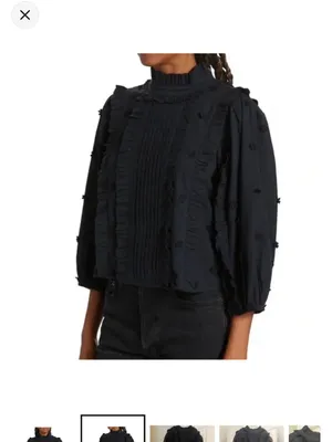 Farm Rio 3D Flower Blouse thumbnail 3